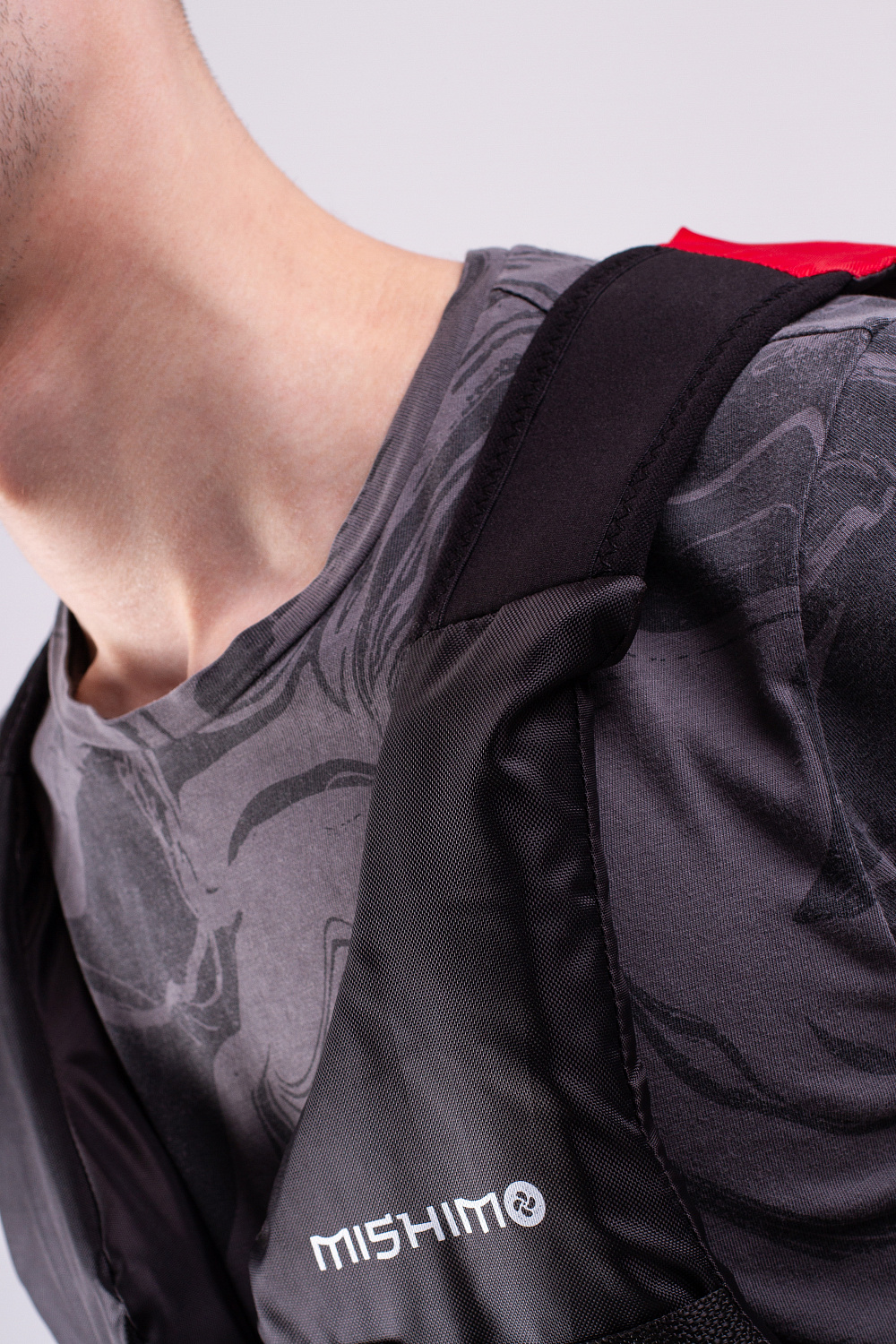 Жилет спасательный MISHIMO PRO Премиум качества Черно-красный в Абакане